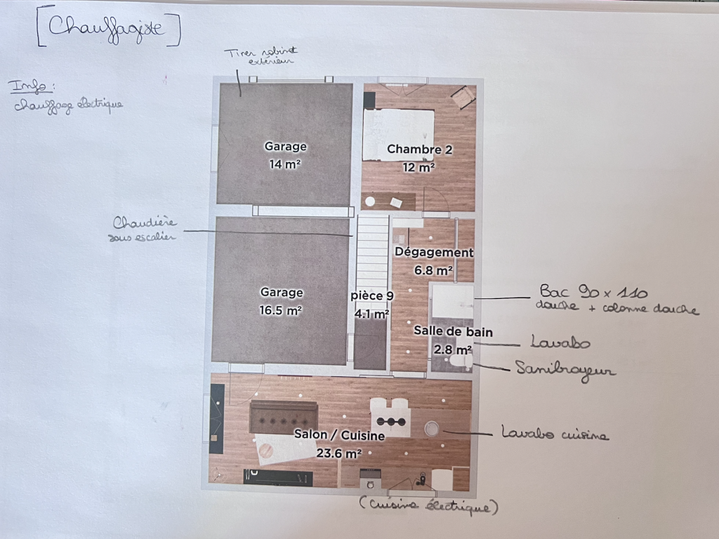 Réalisation de plan technique pour un chauffagiste pour un projet à Hayange